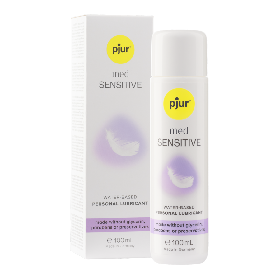 Pjur med sensitive glide lubricante base de agua
