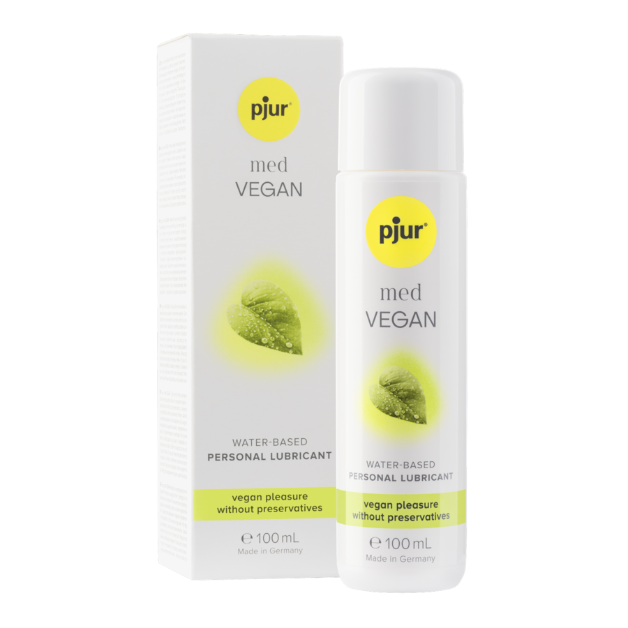 Pjur med vegan glide lubricante base de agua