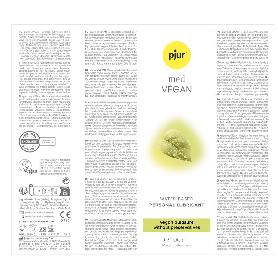 PJUR MED VEGAN GLIDE 3