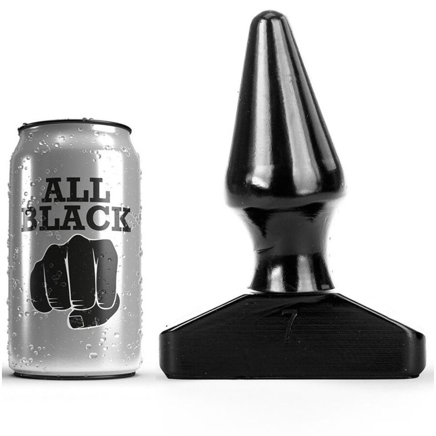 TUDO PRETO - PLUG ANAL 16 CM TUDO PRETO - PLUG ANAL 16 CM