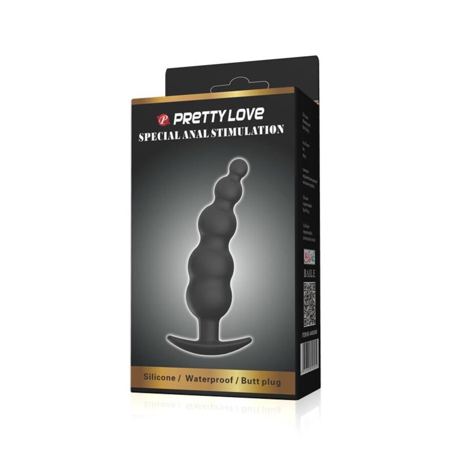 ANAL PLUG SILICONE BUBBLES NE 6