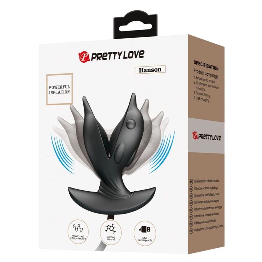 BUTOIR ANAL DAUPHIN GONFLABLE & 10