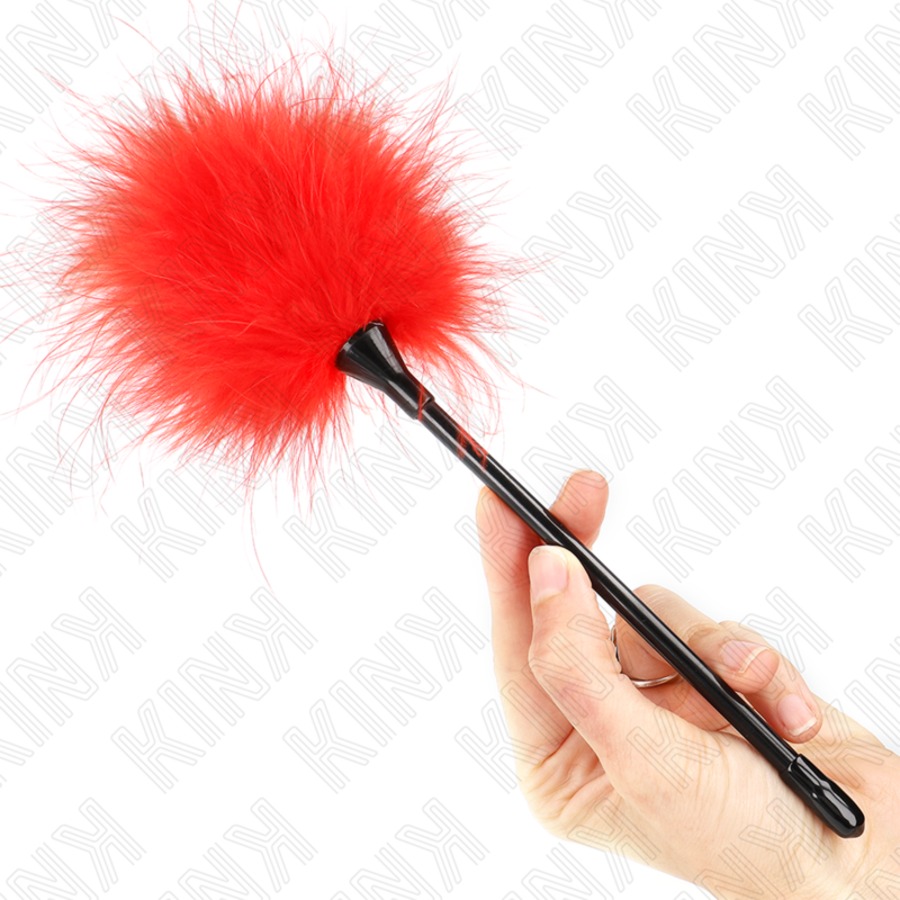 PIUME ROSSE TICKLE UTILIZZATE PER IL KIT BONDAGE 27 CM PIUME ROSSE TICKLE UTILIZZATE PER IL KIT BONDAGE 27 CM