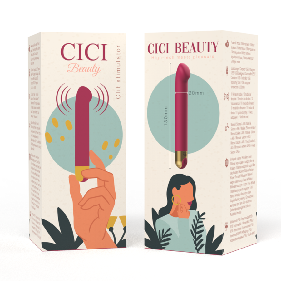STIMOLATORE CLITORIDEO 10 MODALITÀ 8