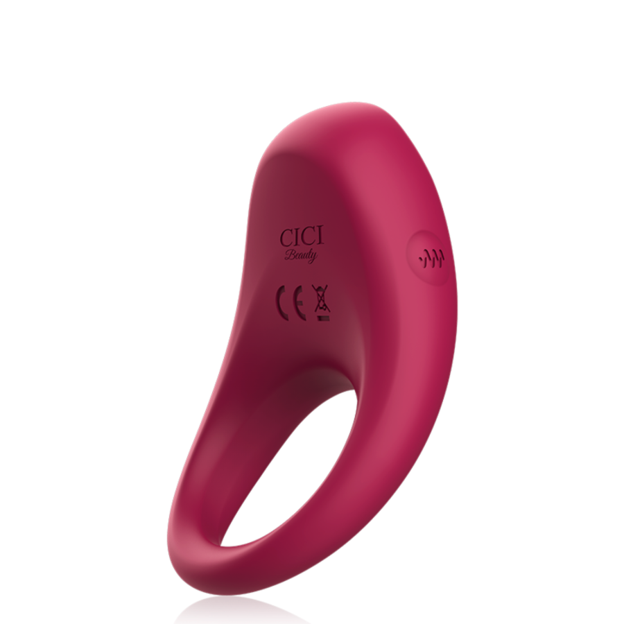 ANEL VIBRATÓRIO PARA O PÉNIS VERMELHO 6