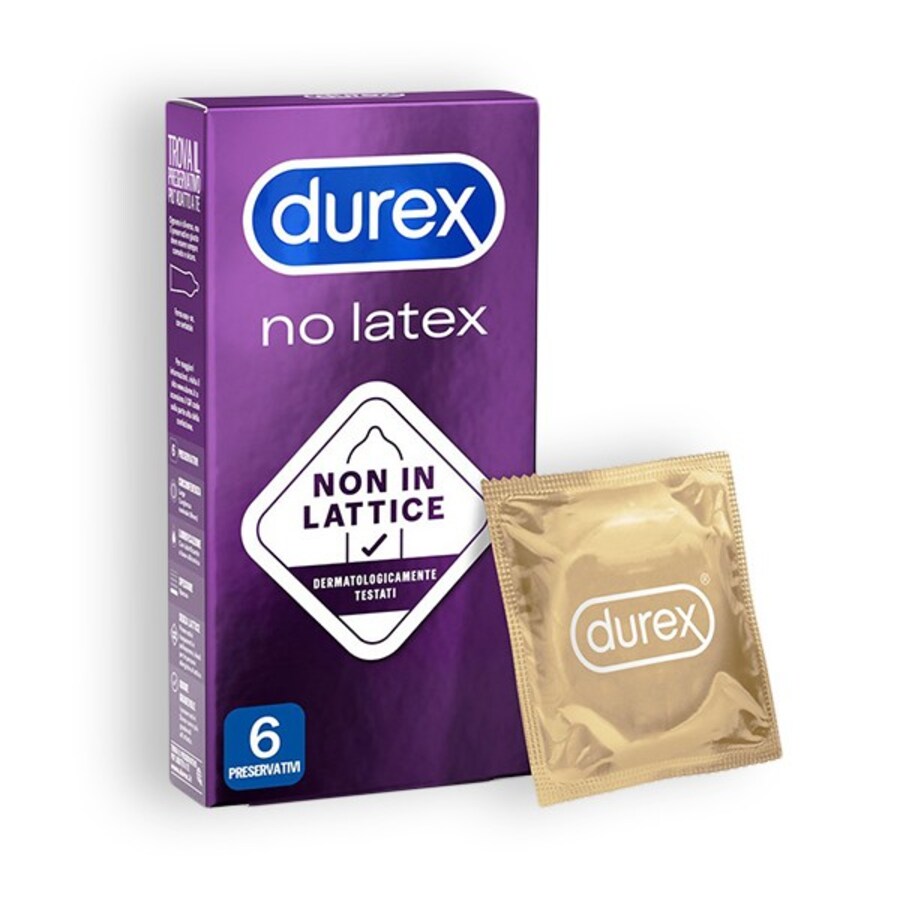 PRESERVATIVOS DUREX NO LATEX 6 UNIDADES PRESERVATIVOS DUREX NO LATEX 6 UNIDADES