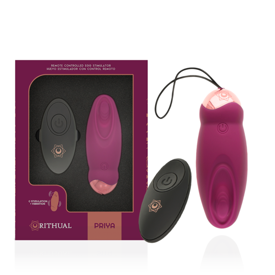 PRIYA EGG TELECOMANDO G-SPOT + VIBRAZIONE PRIYA EGG TELECOMANDO G-SPOT + VIBRAZIONE