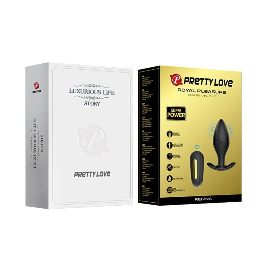 REGINA ROYAL ANAL PLUG WITH CON 11