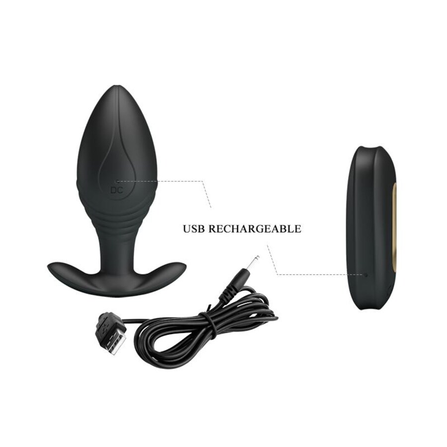 REGINA ROYAL ANAL PLUG WITH CON 8