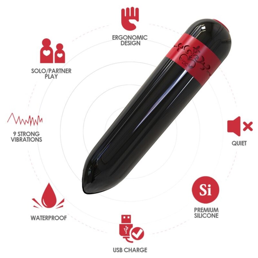 RAZZO BULLET VIBRANTE NERO 2
