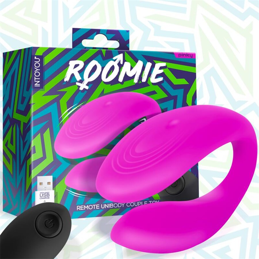 Discover the Roomie Couples Vibrator with Liquid Silicone Un