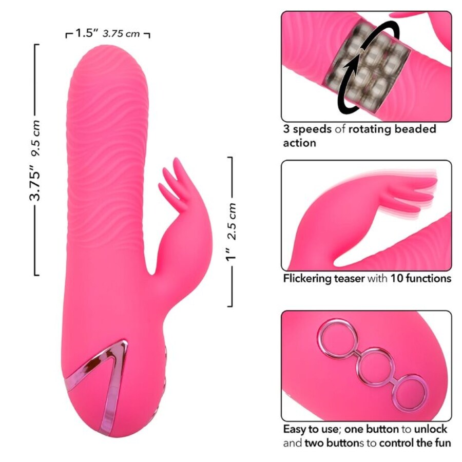 SACRAMENTO SWEETIE VIBRADOR RABBIT 8