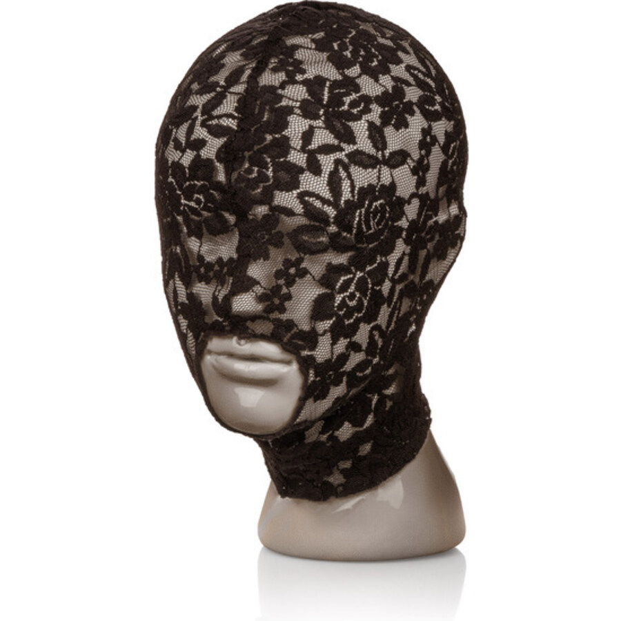 SCANDAL CAGOULE EN DENTELLE NOIRE