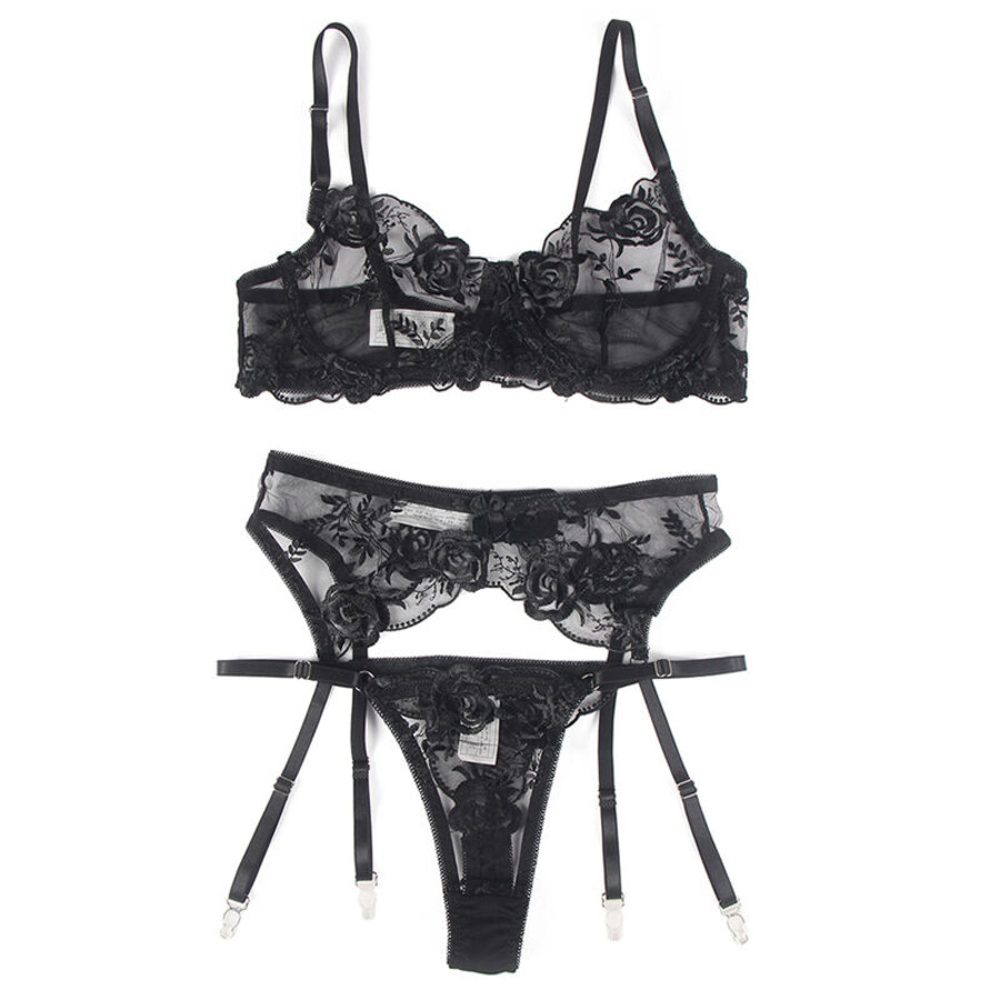 PRECIOUS BLACK SET 3 PIECES 4