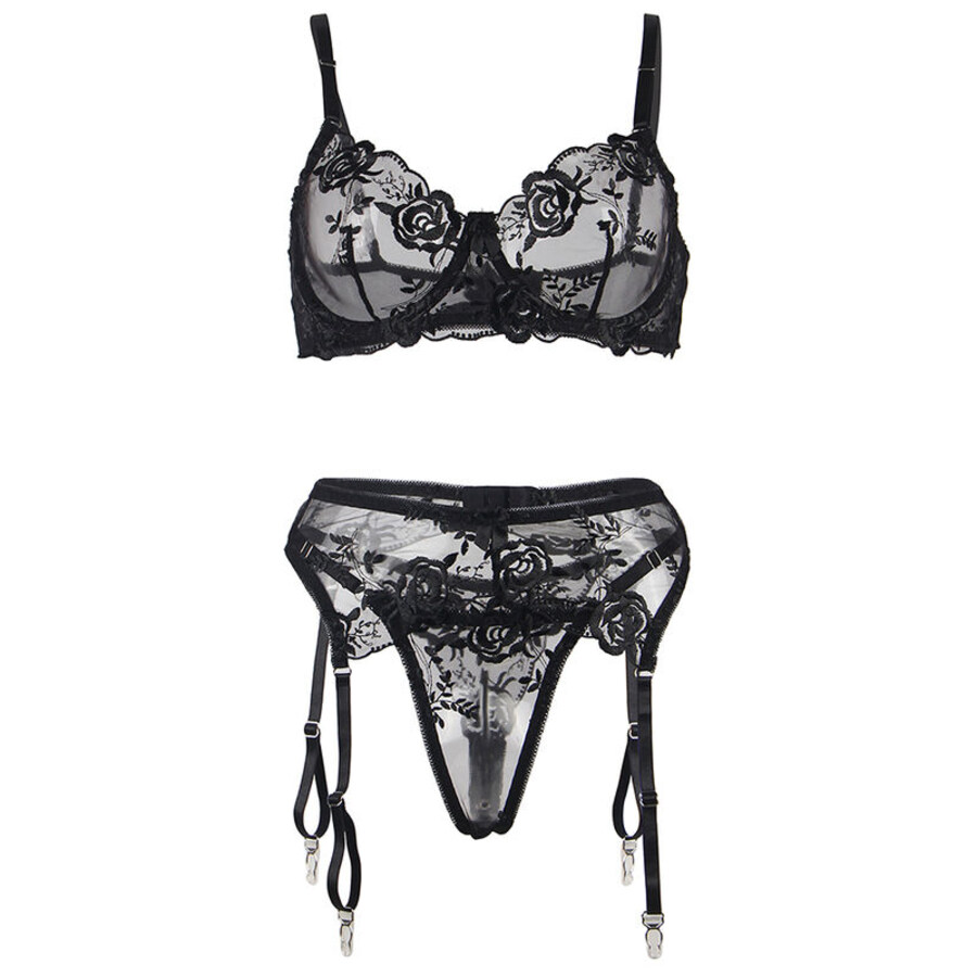 PRECIOUS BLACK SET 3 PIECES 6