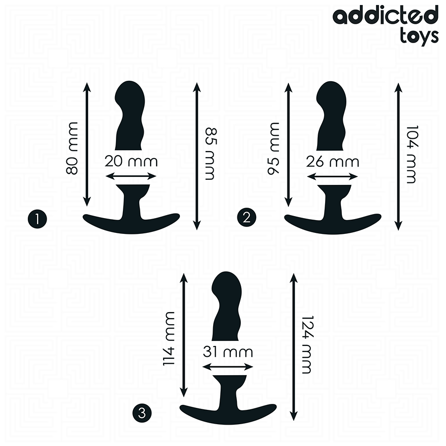 SET DI 3 PLUG ANALE 4