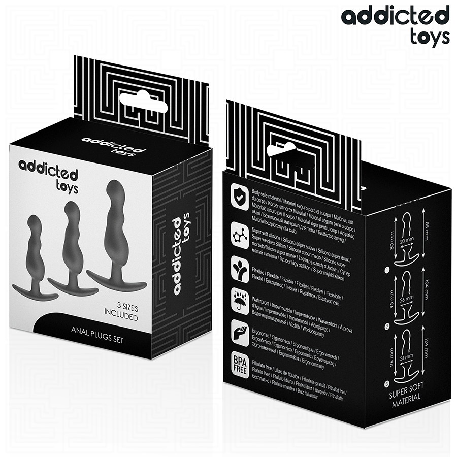 SET DI 3 PLUG ANALE 7