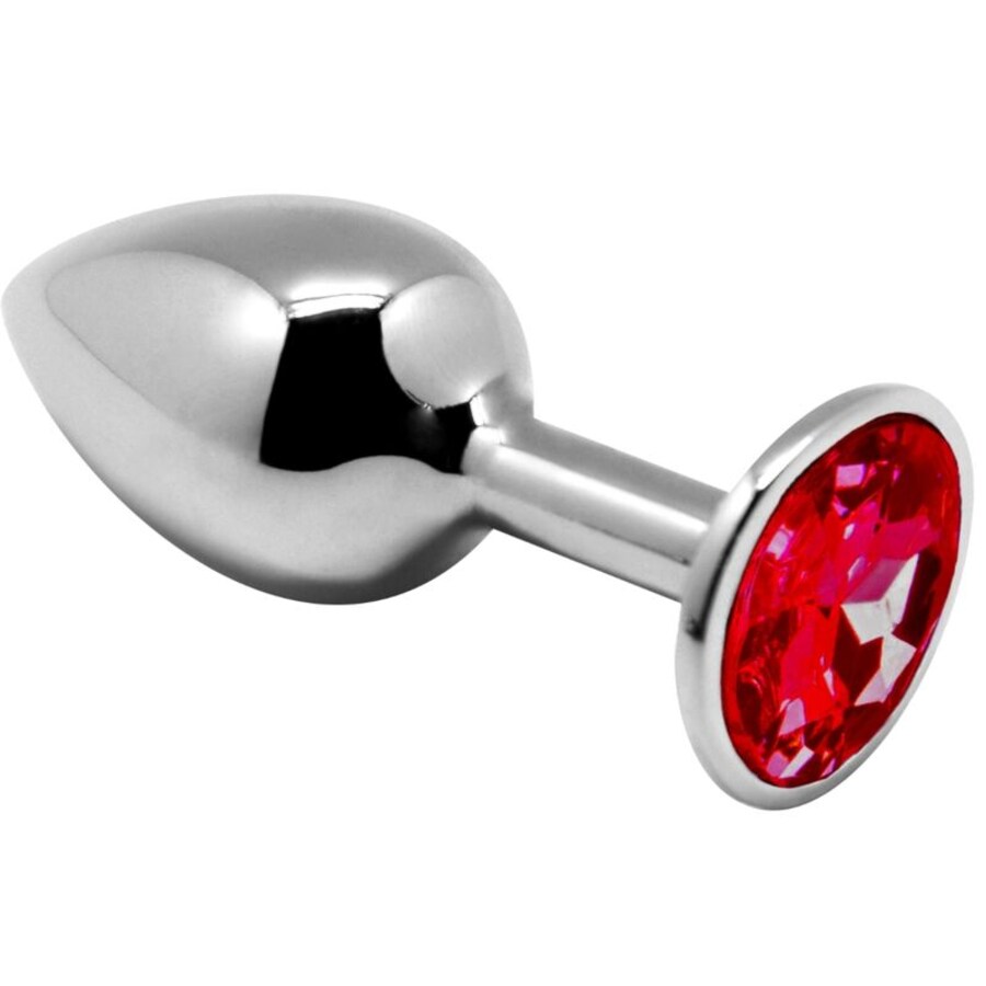 SET OF 3 METAL PLUGS WITH JEWEL 6