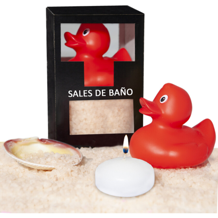 Set de sels de bain à la vanille 150 gr. avec canard de bain