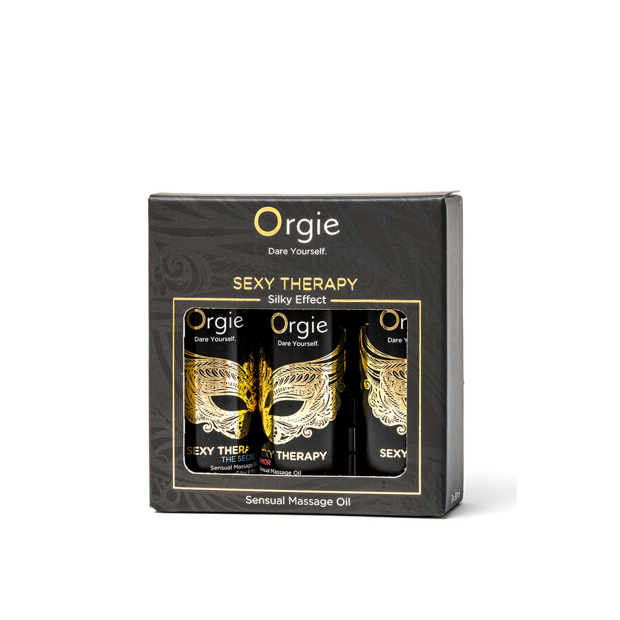SEXY THERAPY SENSUAL MASSAGE OILS 3 x 30ml Set Mini Size Co SEXY THERAPY SENSUAL MASSAGE OILS 3 x 30ml Set Mini Size Co
