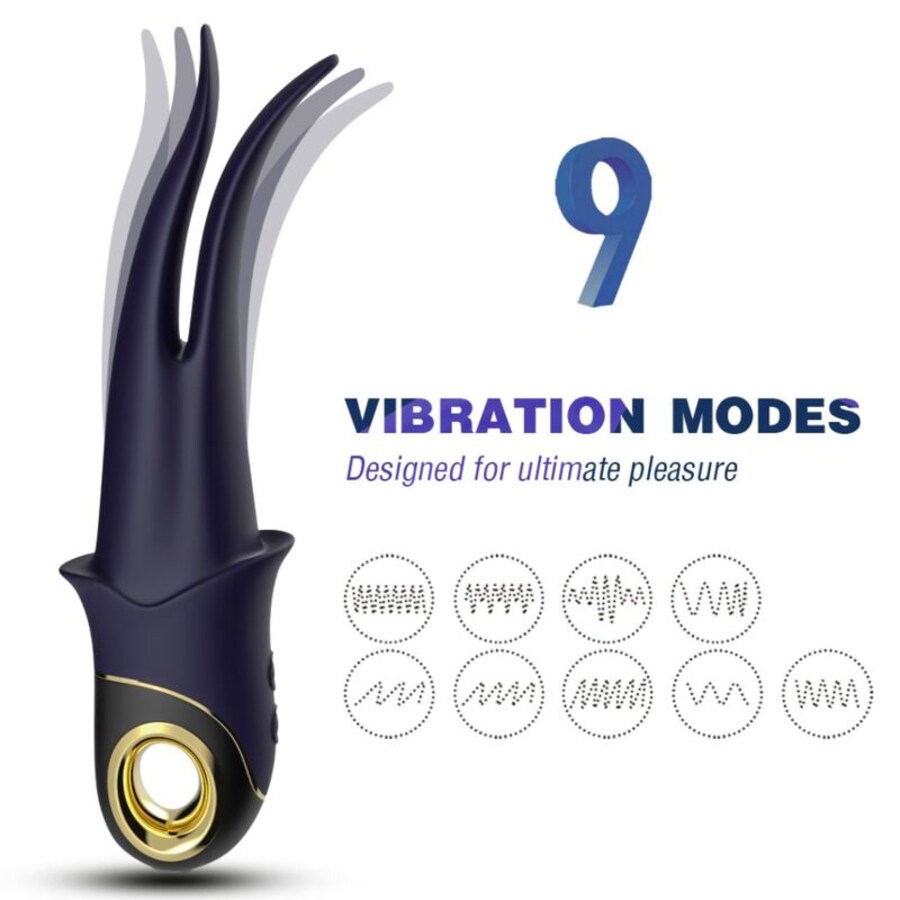 SHADOW VIBRADOR PINZA AZUL OSCURO 2