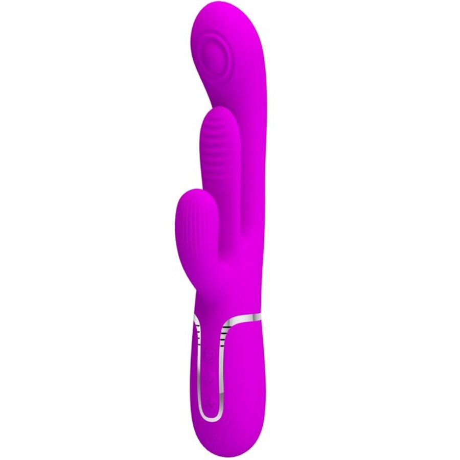 SHANIA TRIPLE VIBRADOR RABBIT MULTIFUNCIÓN ROSA SHANIA TRIPLE VIBRADOR RABBIT MULTIFUNCIÓN ROSA