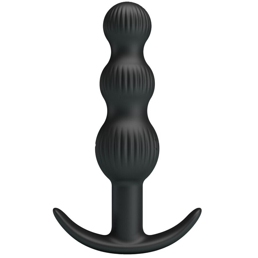 VIBRATEUR ANAL SIDNEY 10 VIBRATIONS NOIR