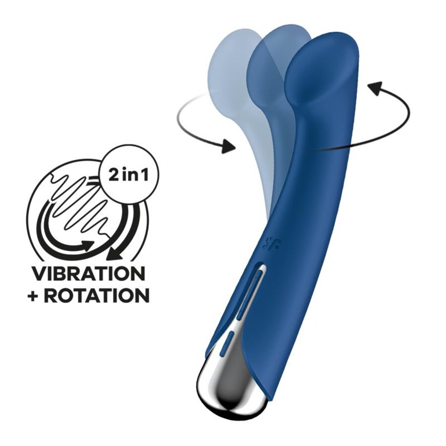 SPINNING G-SPORT 1 VIBRADOR ROTATOR AZUL