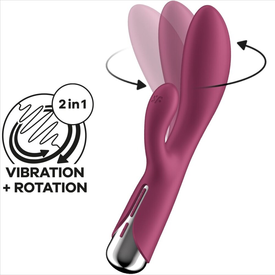 SPINNING RABBIT 1 ESTIMULACION CLITORIS Y PUNTO G ROJO nº5 SPINNING RABBIT 1 ESTIMULACION CLITORIS Y PUNTO G ROJO nº5