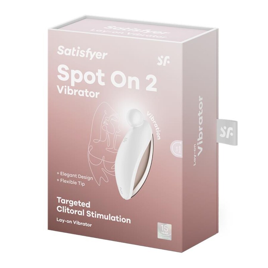 SPOT ON 2 VIBRADOR LAY-ON BLANCO 6