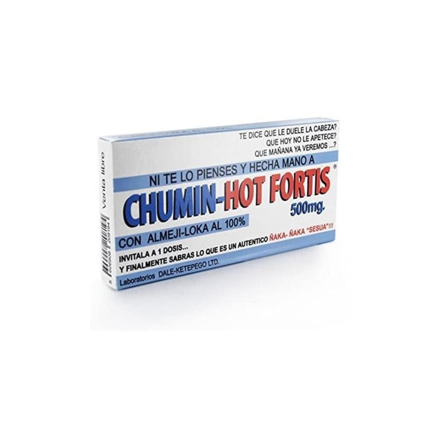 DIABLO PICANTE - CAJA DE MEDICAMENTOS CHUMIN-HOT FORTIS DIABLO PICANTE - CAJA DE MEDICAMENTOS CHUMIN-HOT FORTIS