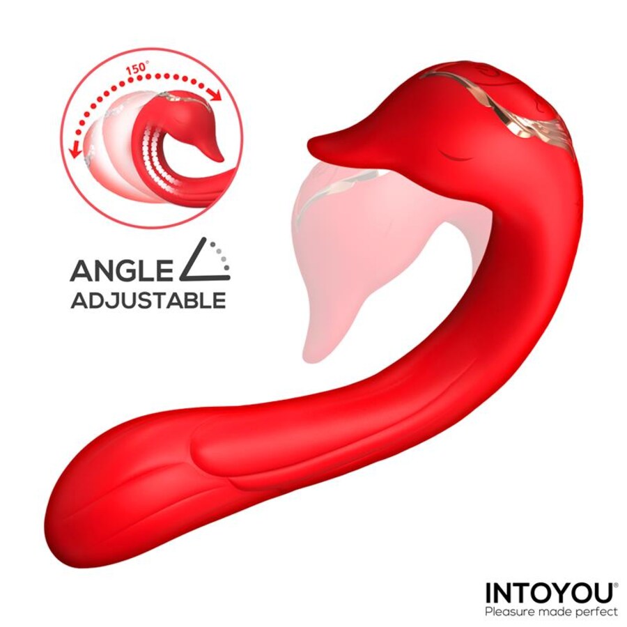 Swana Vibrador con Lengua y Ángulo Ajustable nº1