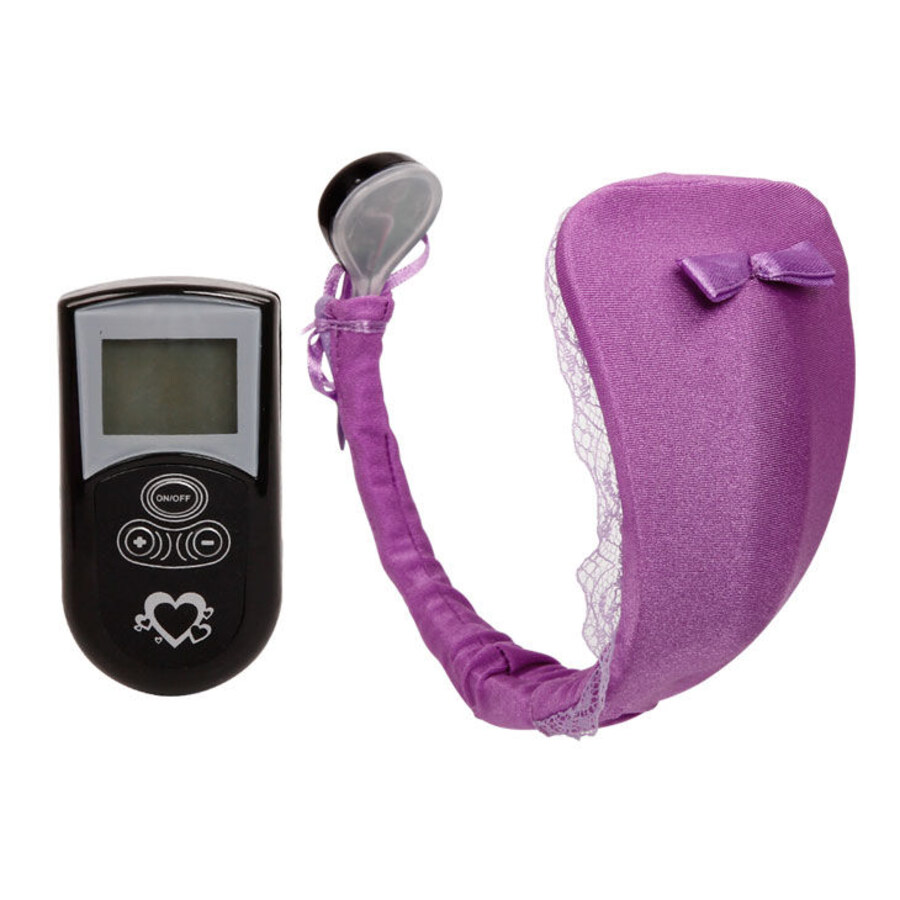 TANGA CON VIBRADOR CON CONTROL REMOTO LILA TANGA CON VIBRADOR CON CONTROL REMOTO LILA