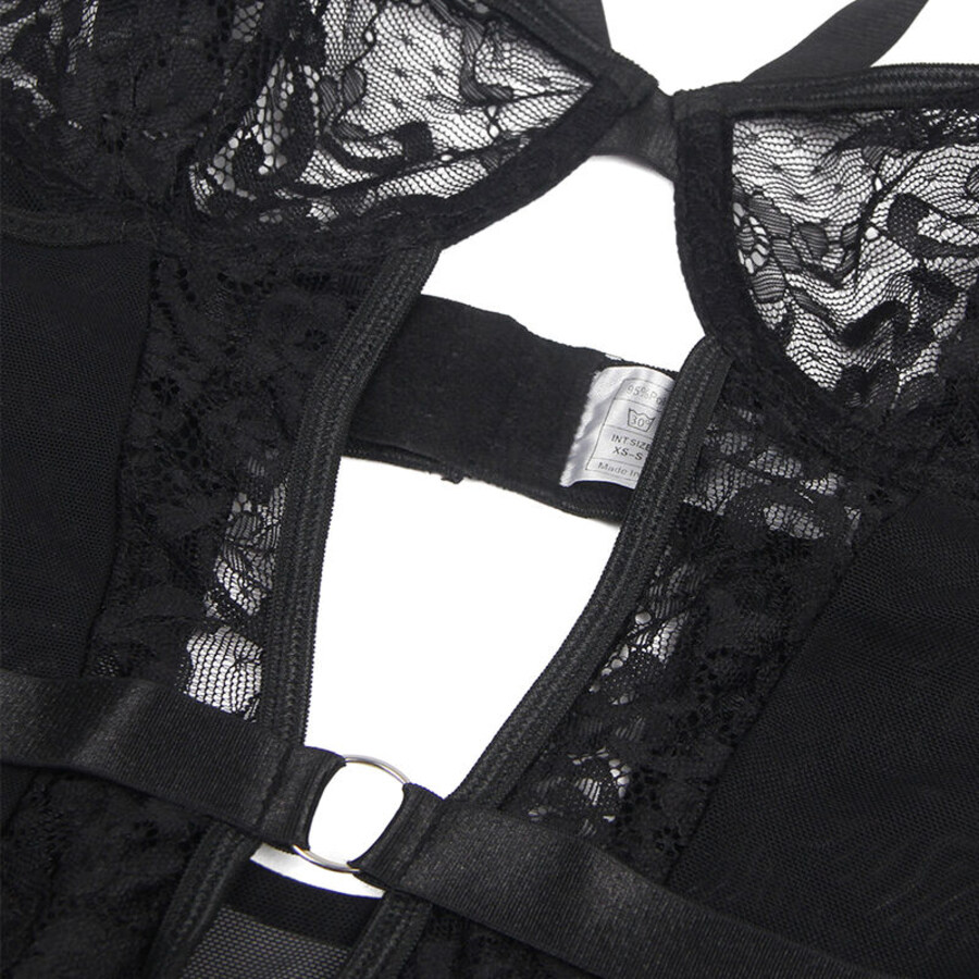 BLACK HEART ATTACK BODY CORSET 14