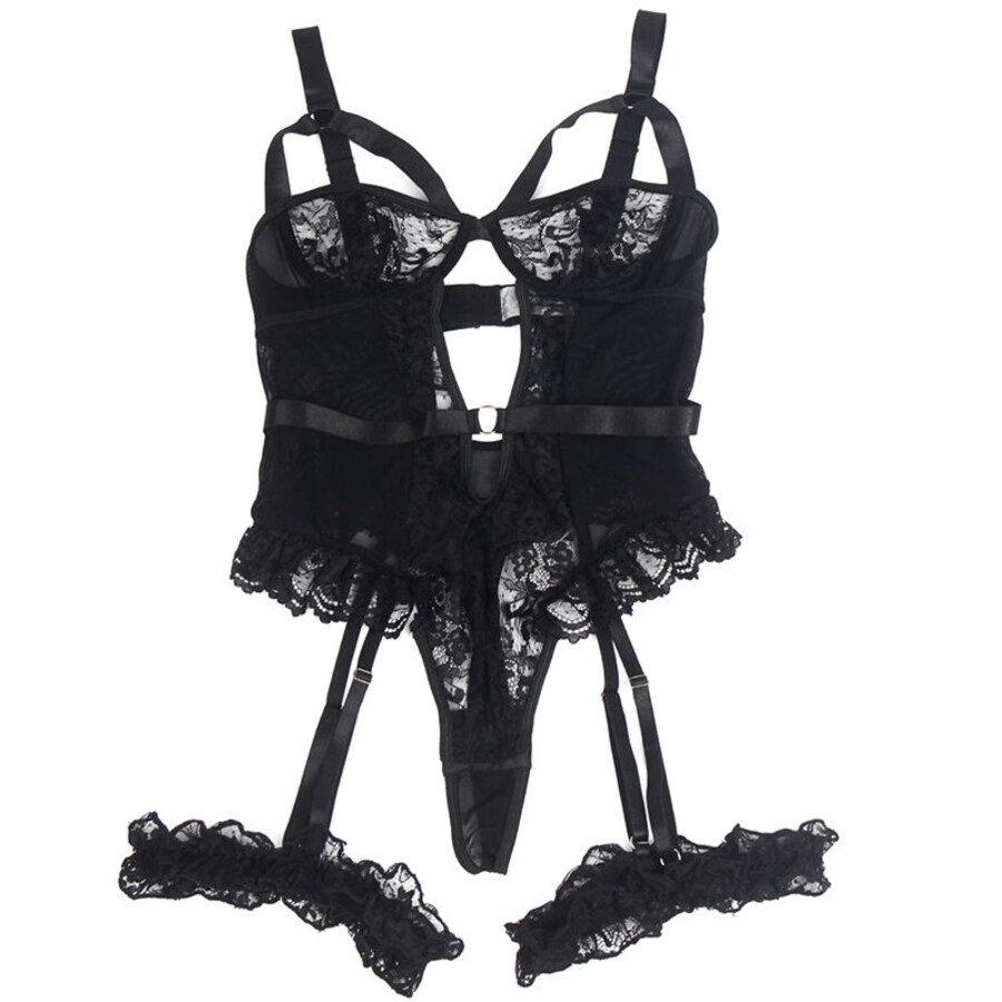 BLACK HEART ATTACK BODY CORSET 7