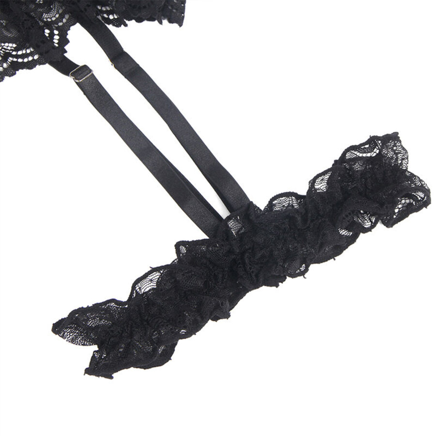 BLACK HEART ATTACK BODY CORSET 9