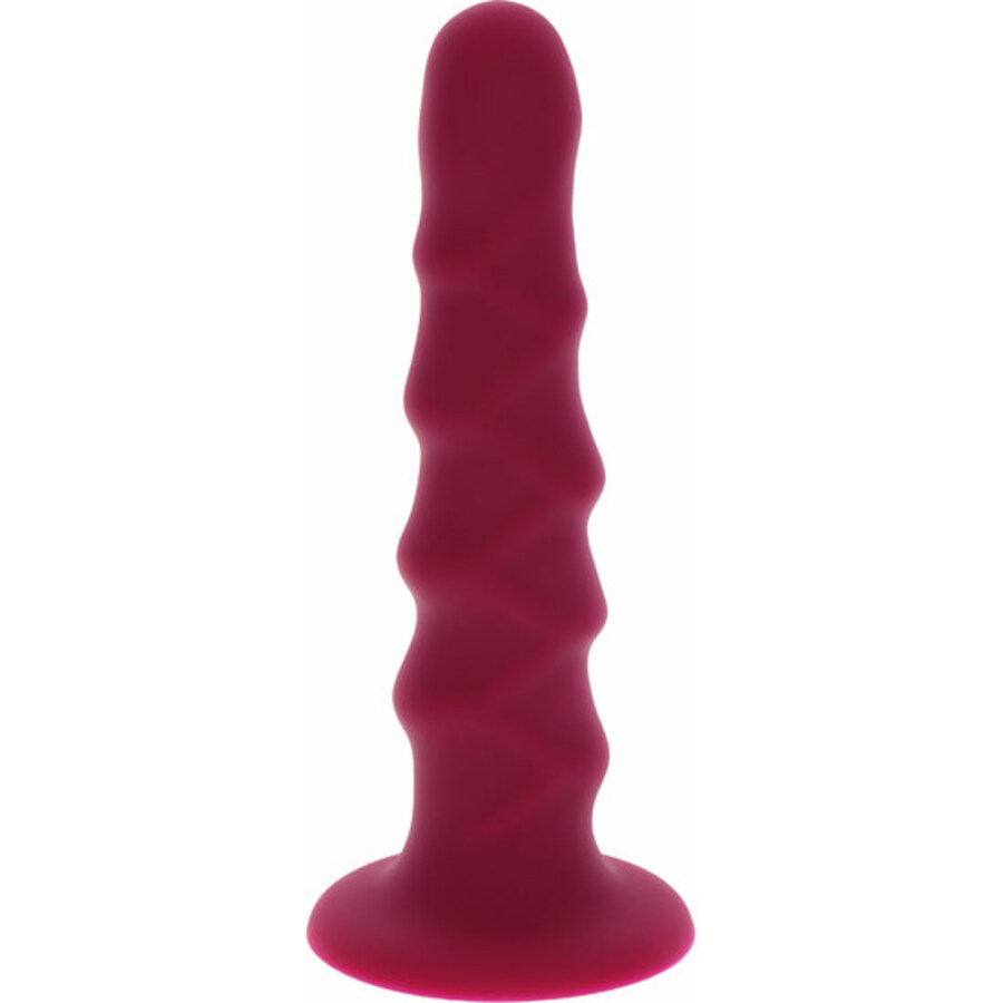 Toyjoy - dildo com ventosa 6 polegadas - vermelho