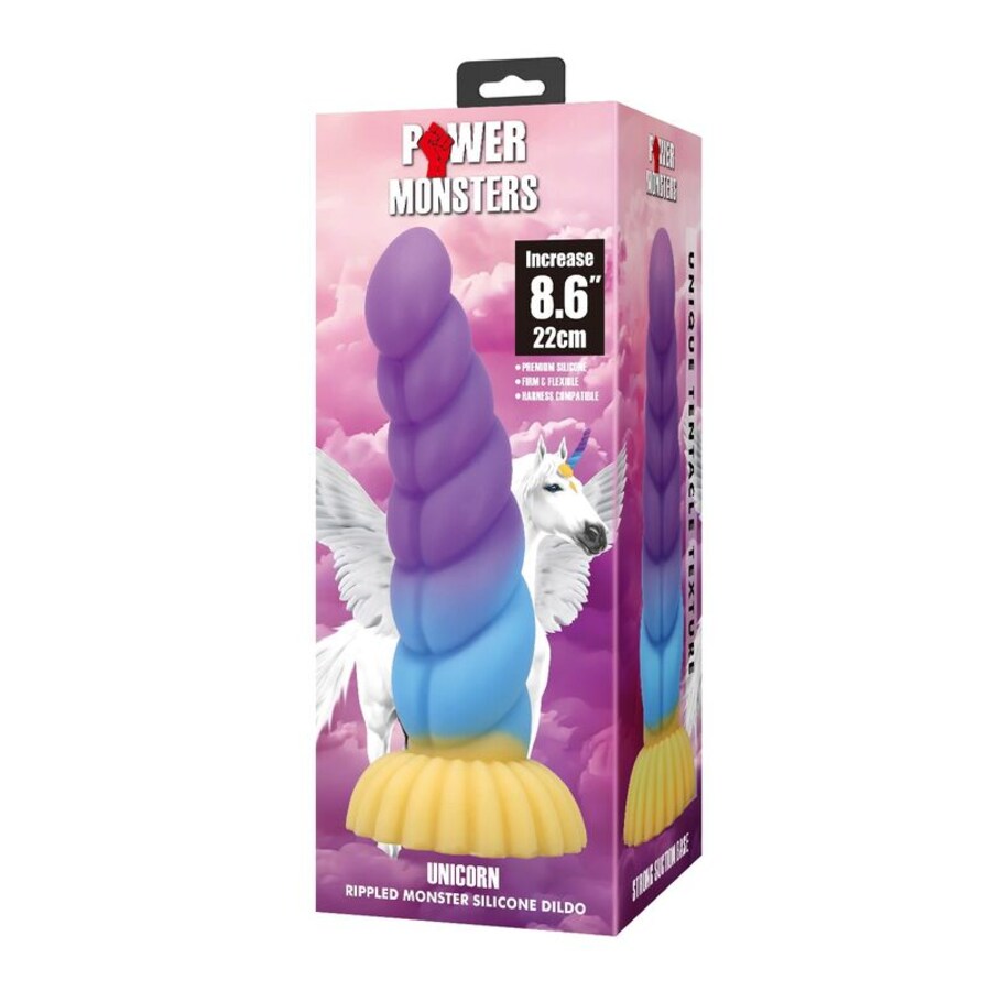 DILDO LICORNE TRICOLORE 3