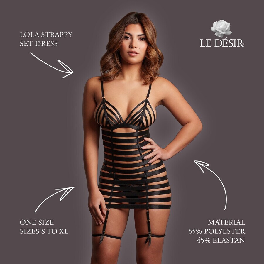 ABITO CON REGGICALZE LOLA STRAPPY LE DÉSIR