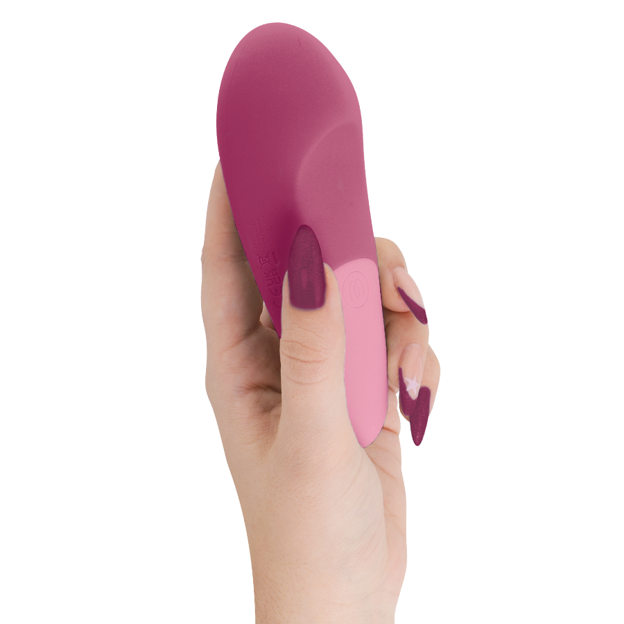 VIBE VIBRATORE LAY-ON SILENZIOSO ROSA SCURO 4