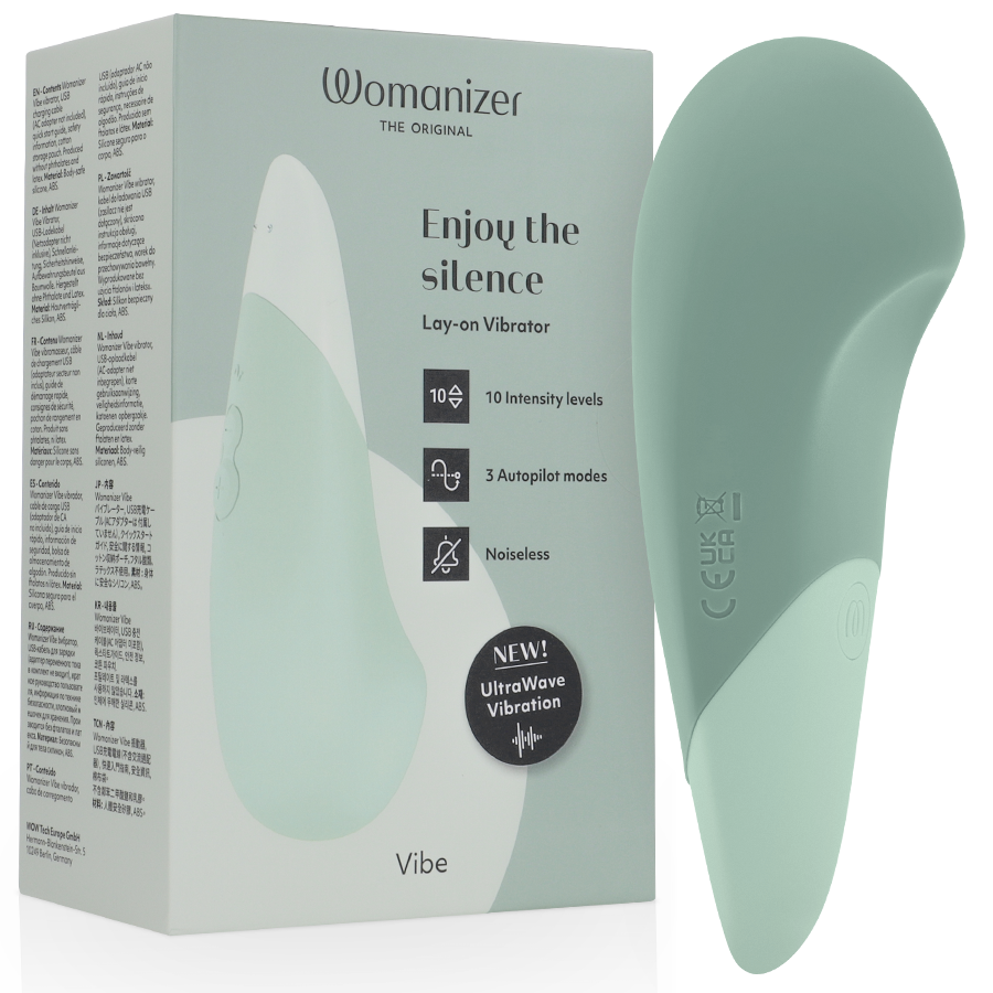 VIBE VIBRATORE LAY-ON SILENZIOSO ROSA SCURO 8