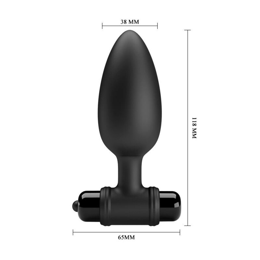 VIBRA BUTT PLUG 2 6
