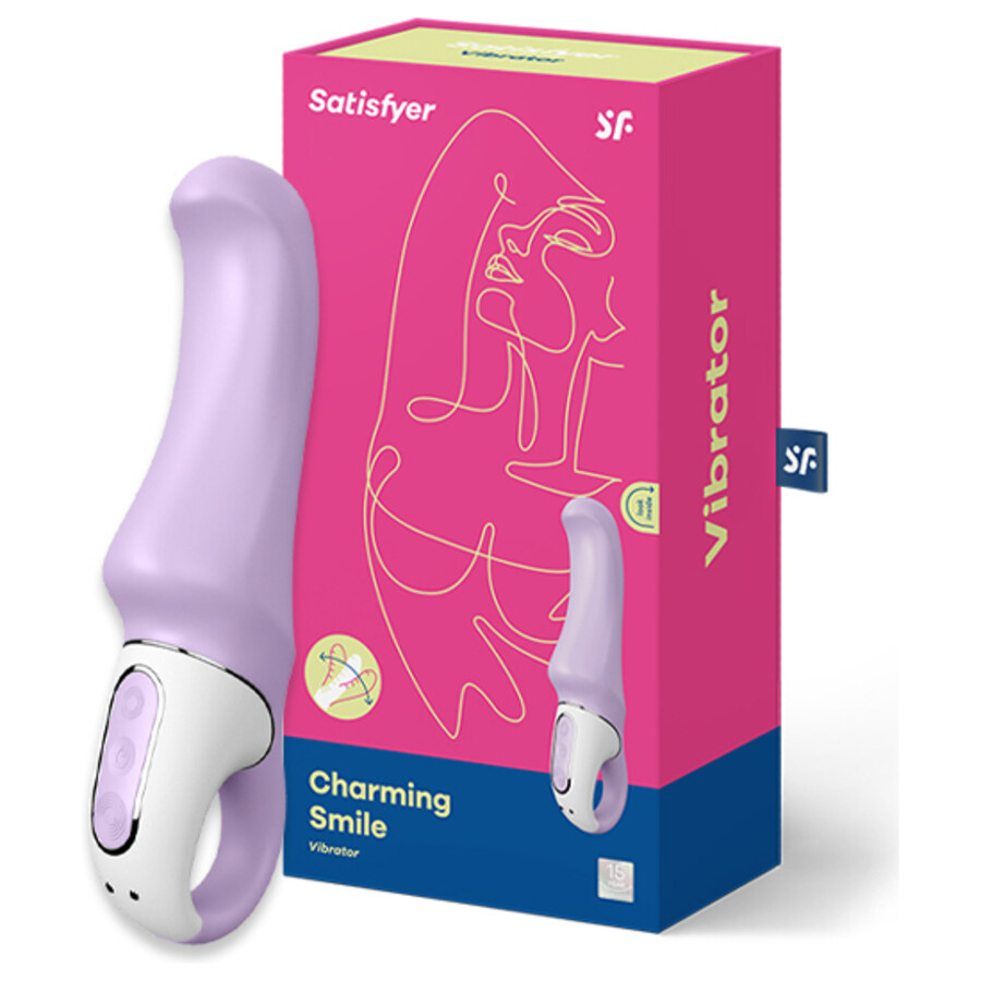 VIBRADOR CHARMING SMILE COM CARREGADOR USB SATISFYER VIBES VIBRADOR CHARMING SMILE COM CARREGADOR USB SATISFYER VIBES