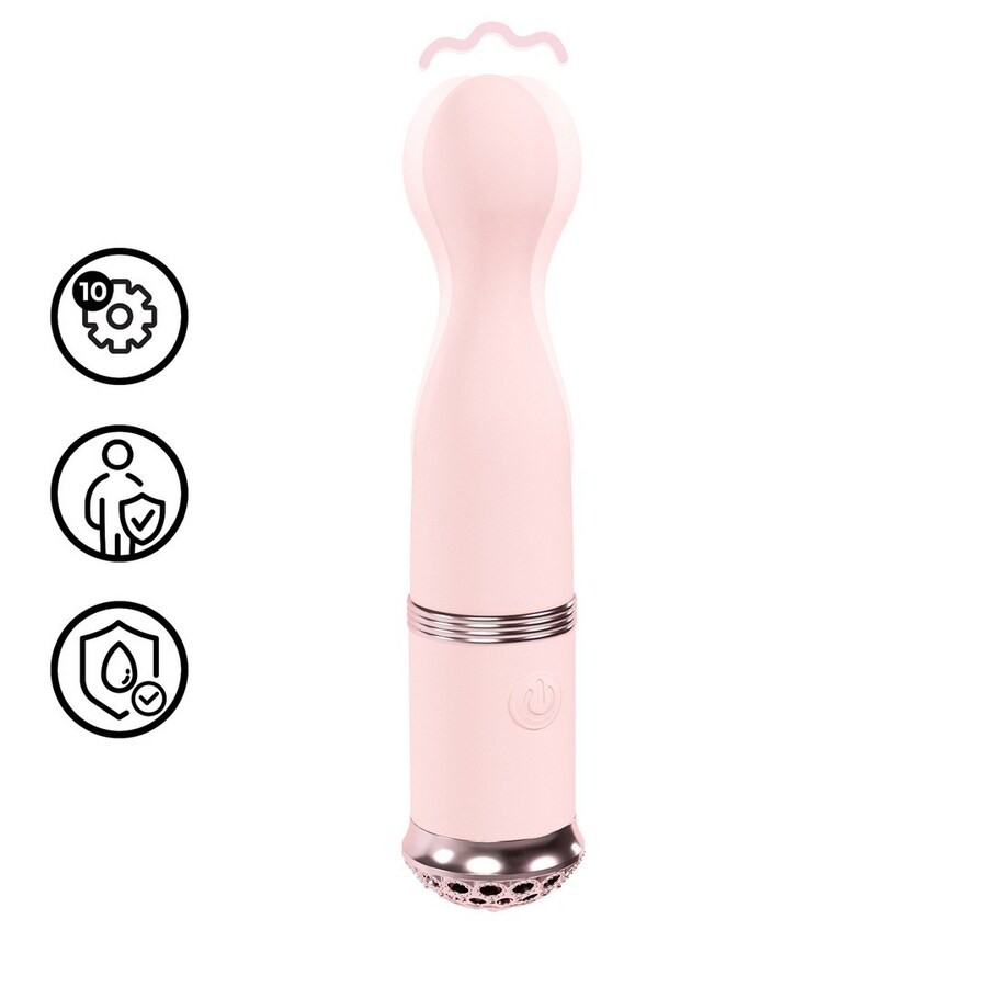VIBRATORE FINESSE BALL TIP VIBE ROSA LOVELINE VIBRATORE FINESSE BALL TIP VIBE ROSA LOVELINE