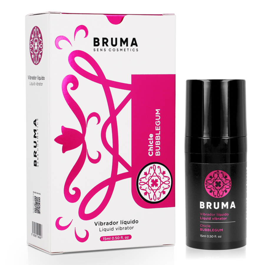 VIBRADOR LÍQUIDO ULTRA DESLIZANTE CHICLE 15 ML