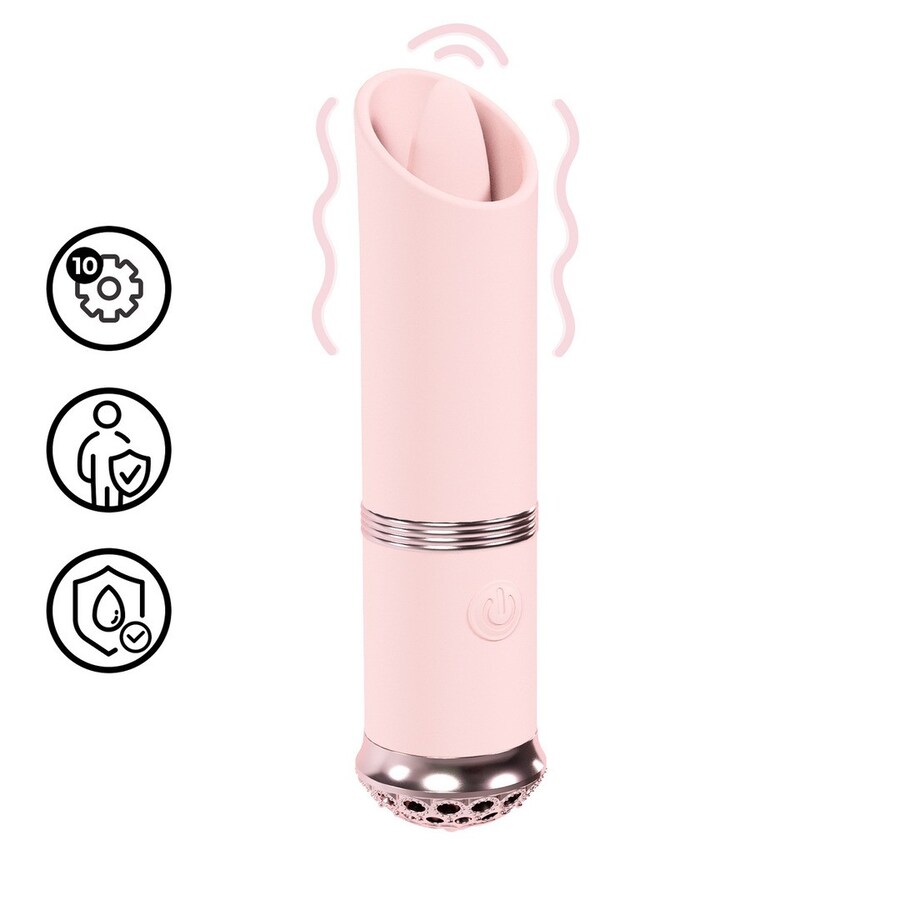 VIBRATORE LUXE MINI LIPSTICK VIBE ROSA LOVENILE