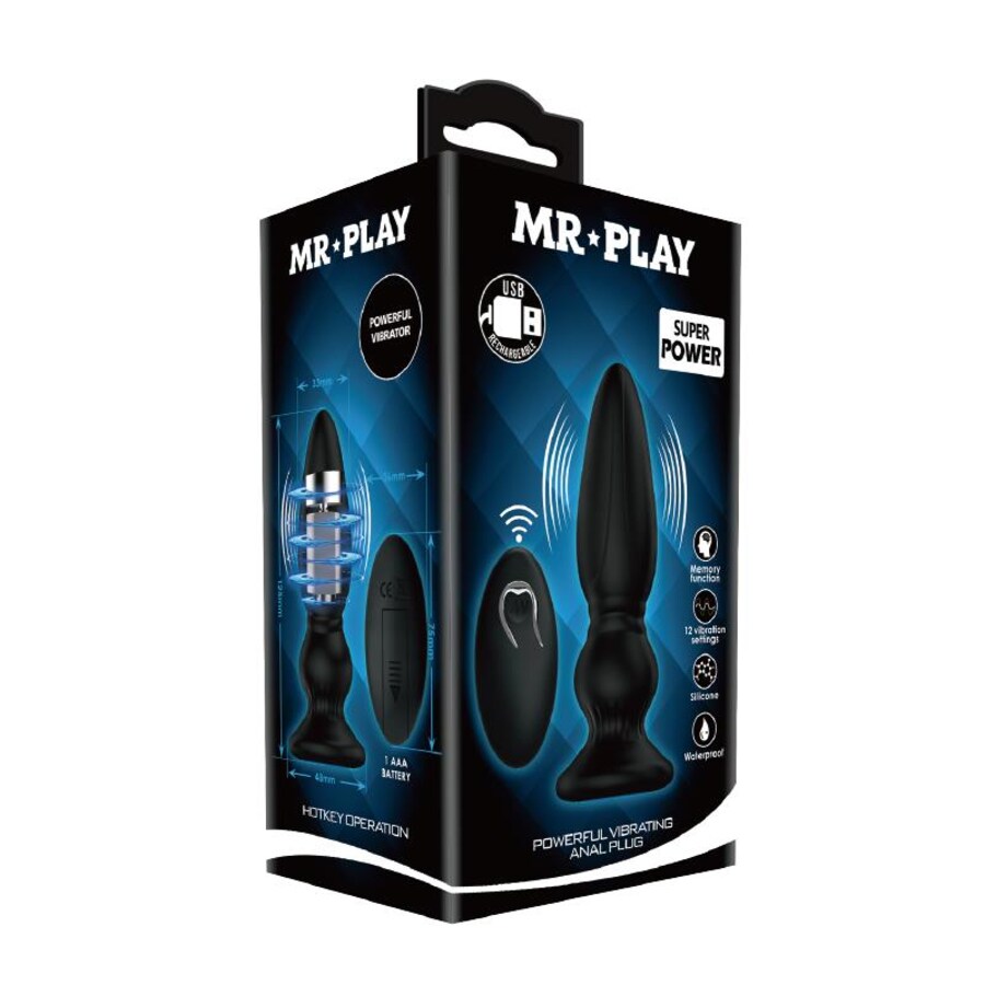 VIBRADOR POTENTE CONTROL REMOTO 14