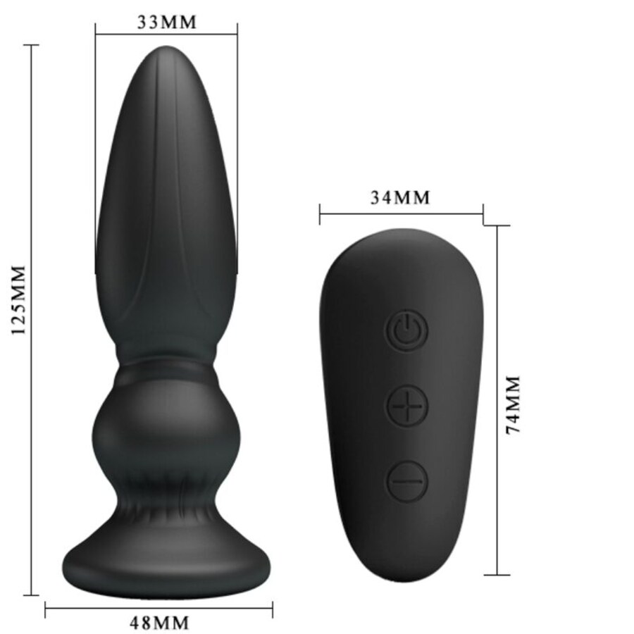 VIBRADOR POTENTE CONTROL REMOTO 5