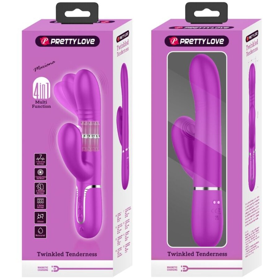 VIBRADOR PONTO G MULTIFUNÇÃO 4