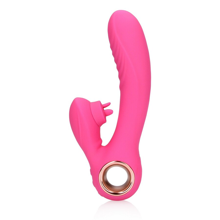 VIBRADOR RABBIT COM LAMBIDA E AQUECIMENTO EXUBERANT PINK LOV VIBRADOR RABBIT COM LAMBIDA E AQUECIMENTO EXUBERANT PINK LOV